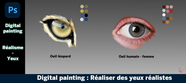 Digital Painting - Oeil Réaliste