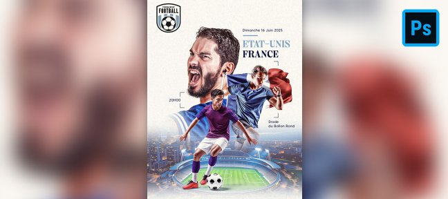 Réalisez une composition d'événement sportif sur Photoshop