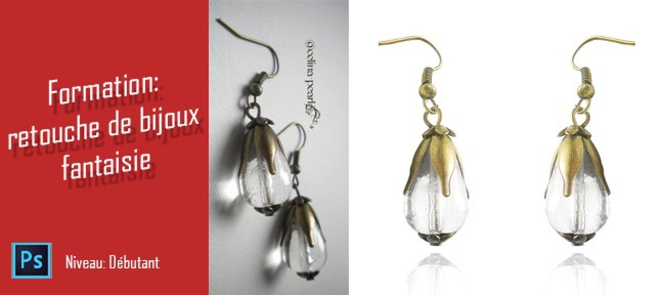 Formation : retouche de bijoux fantaisie sous Photoshop