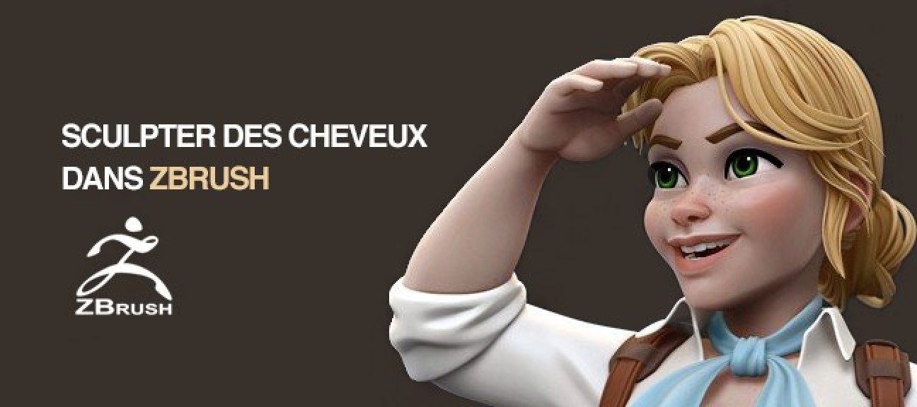 Sculpter des Cheveux dans ZBrush
