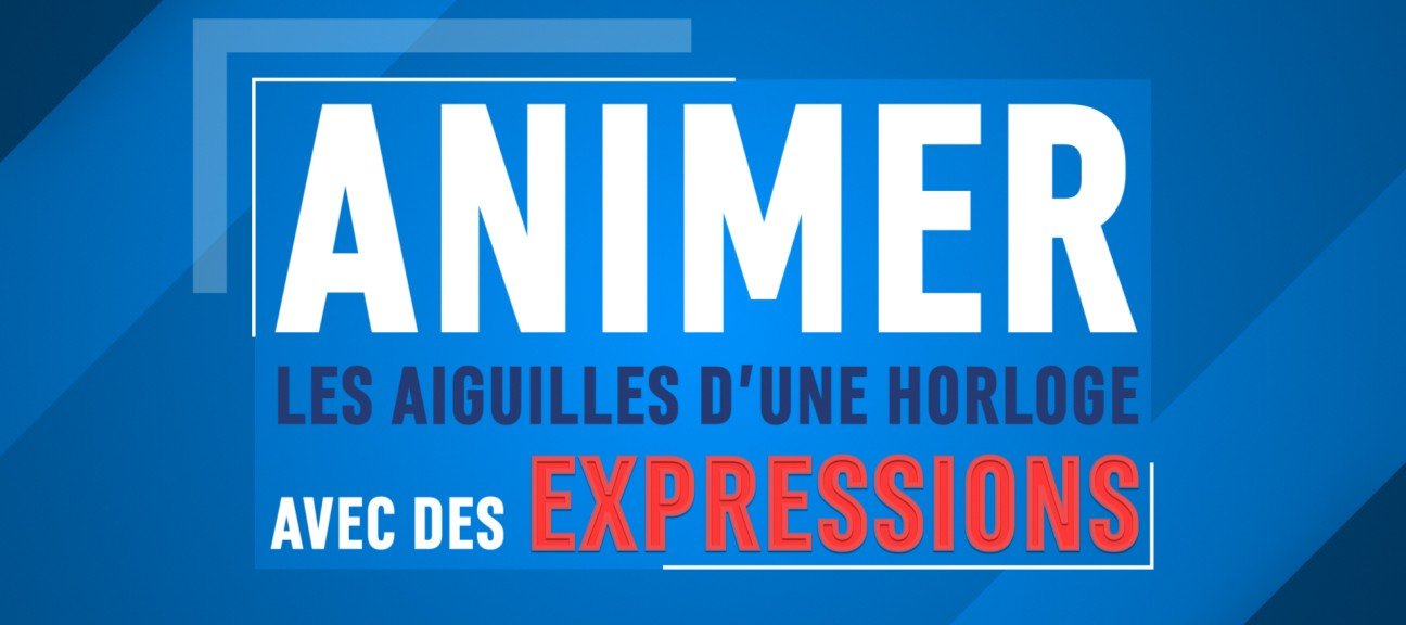 Gratuit : Animer une horloge avec des expressions dans After Effects