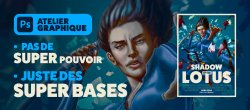 Création d'une affiche de A à Z : du DESSIN au DESIGN graphique