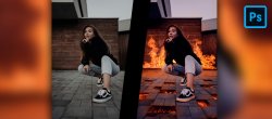 Modifier l'environnement d'une photo sur photoshop