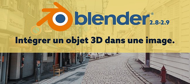 Initiation à l'intégration d'éléments 3D dans une image