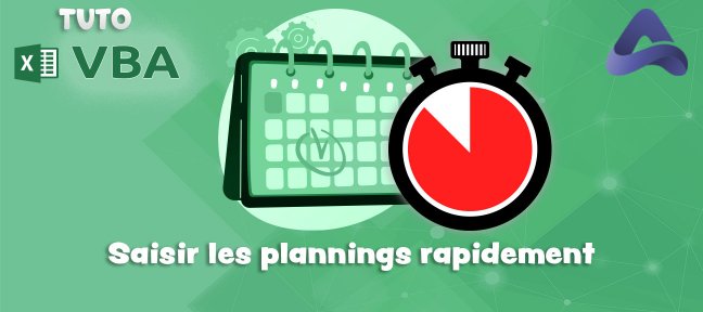 Gratuit : Saisir les plannings rapidement