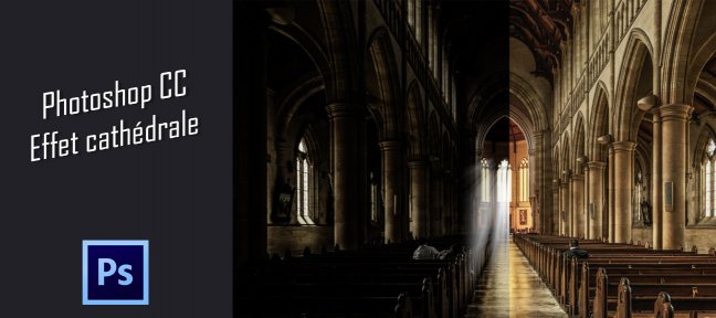 Gratuit : Effet de lumière Cathédrale dans Photoshop