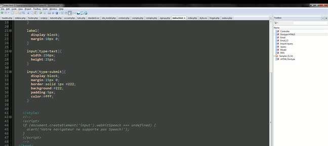 HTML 5 : Remplissez vos formulaires en parlant
