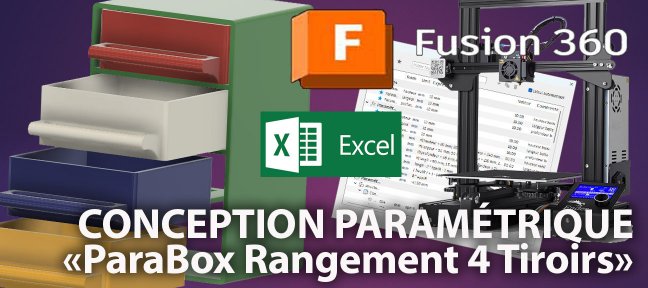 Fusion 360 Modélisation & Conception Paramétrique pour Impression 3D