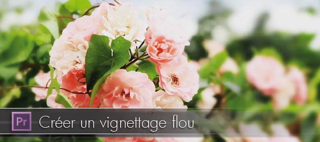 Créer un vignettage flou