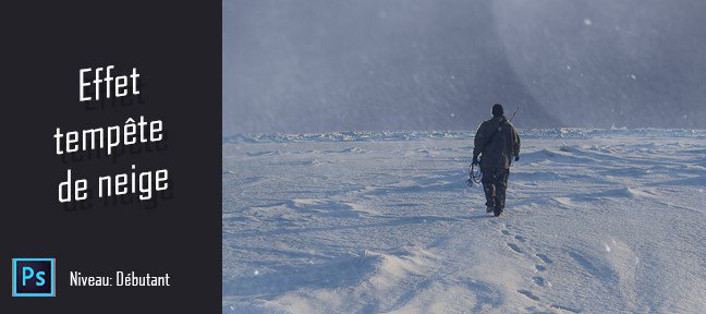 Effet tempête de neige