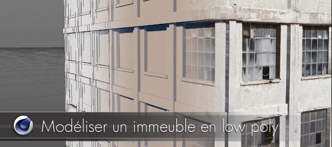 Modéliser un immeuble en low poly